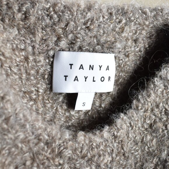Tanya Taylor Dutton Boucle Alpaca-Blend Sweater S - Picture 9 of 9